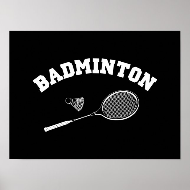 Badminton Poster (Vorne)