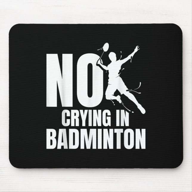 Badminton Racket No Cutting Shuttle Player Badmint Mousepad (Vorne)