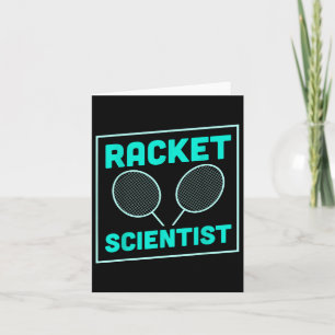 Badminton Racket Scientist Shuttle Karte