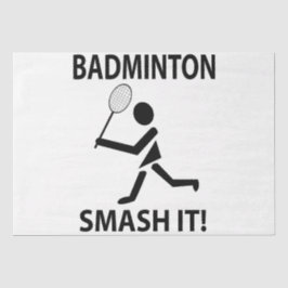 Badminton Racket Smash it Sports Badminton Seidenpapier