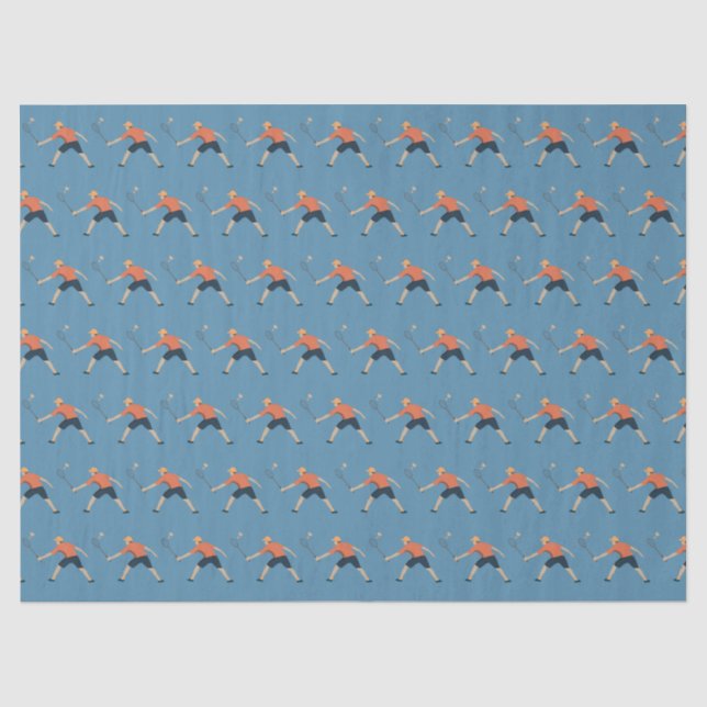 Badminton Seidenpapier (Vorderseite)