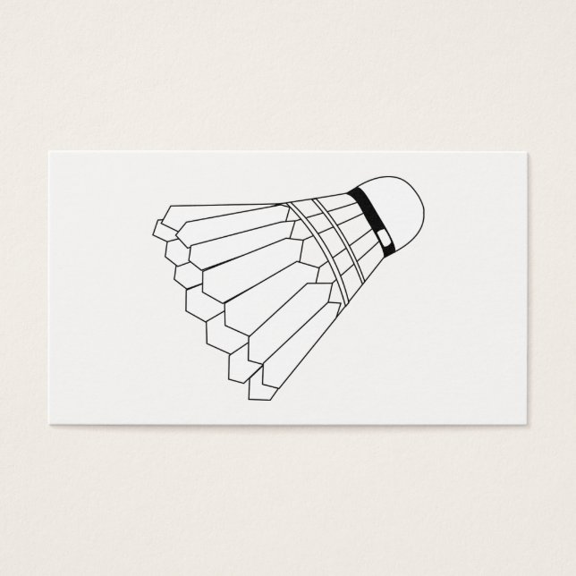 Badminton Shuttle (Vorderseite)