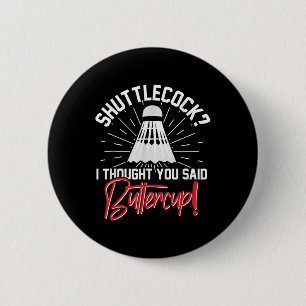 Badminton-Shuttle-Enthusiast Sportsschläger Traine Button