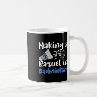 Badminton-Shuttle-Enthusiast-Sportsschläger-Traine Kaffeetasse