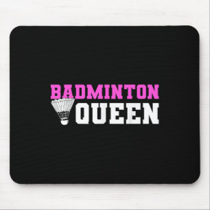 Badminton-Shuttle-Liebhaber Badminton-Spieler  Mousepad