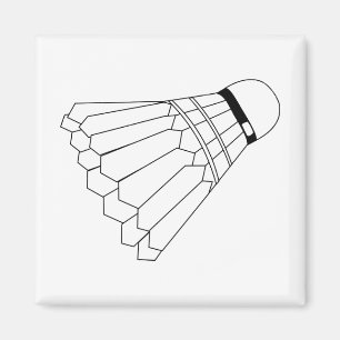 Badminton Shuttle Magnet