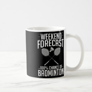Badminton Shuttle Racket Birdie Player Kaffeetasse