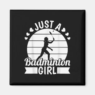Badminton Shuttle Racket Racquet - Nur ein Badmint Magnet