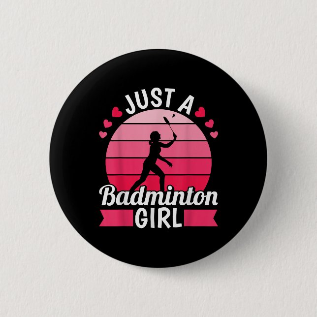 Badminton-Shuttle-Racket - Rakett Nur Ein Badminto Button (Vorderseite)