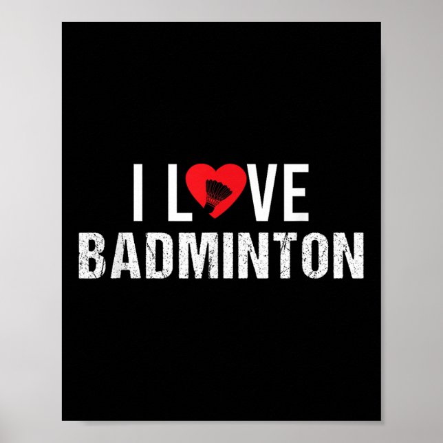 Badminton Shuttle-Redewendungen Poster (Vorne)