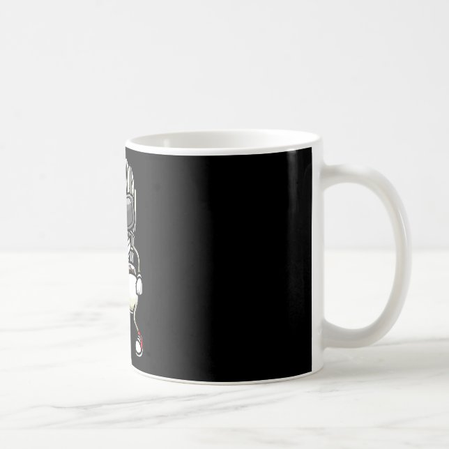 Badminton-Shuttle-Tanz  Kaffeetasse (Rechts)