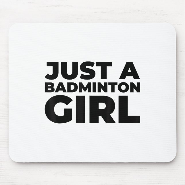 Badminton Shuttle Team Racket - Nur ein Badminton  Mousepad (Vorne)