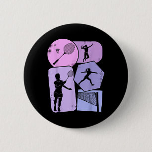 Badminton Shuttle Women Girls Button