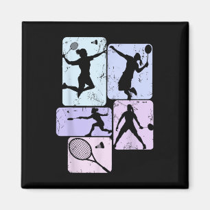 Badminton Shuttlecock Mädchen Frauen Magnet