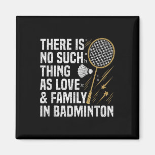 Badminton-Spiel So etwas Shuttle Badminton-Spieler Magnet