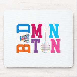 Badminton spielen für immer Spiel Sport Badminton Mousepad