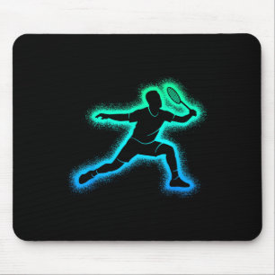 Badminton-Spieler Shuttlecock Männer Kinder Badmin Mousepad
