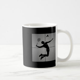Badminton-Spieler-Spielhütte Badminton Kaffeetasse