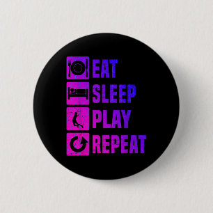 Badminton-Spieler Squash Herren Badminton Federbal Button