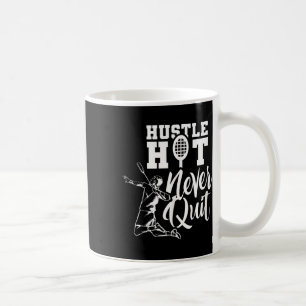 Badminton-Sportler-Shuttle-Liebhaber  Kaffeetasse