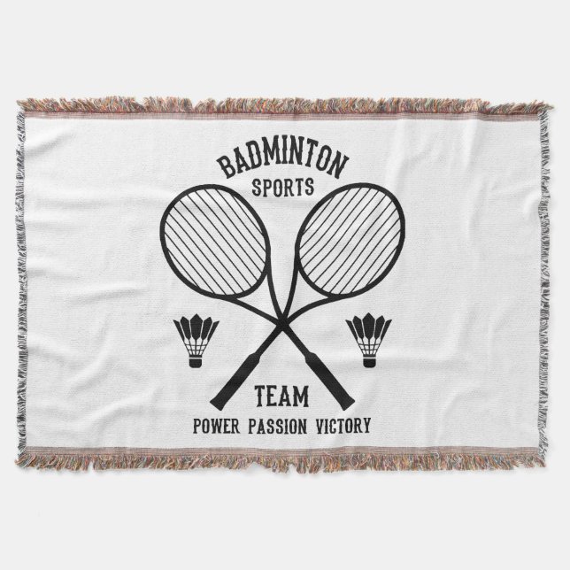 Badminton Sports Team Decke (Vorderseite)