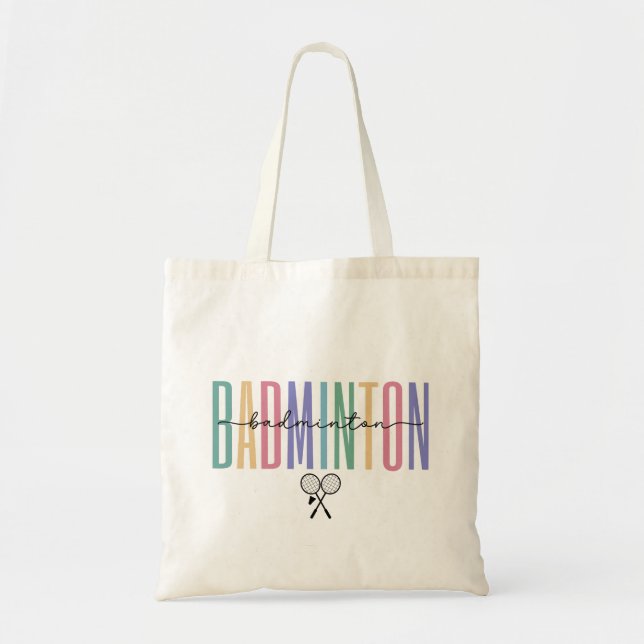 Badminton Sporty & Stylish Tragetasche (Vorne)
