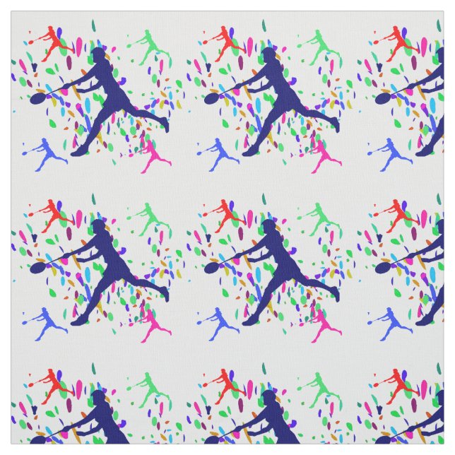 Badminton Stoff (Muster)