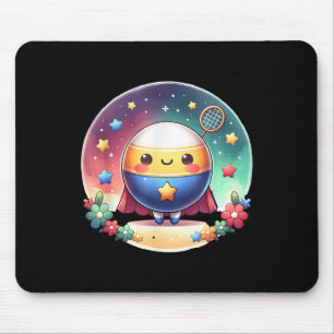 Badminton Superhero Super Hero Badminton Mousepad