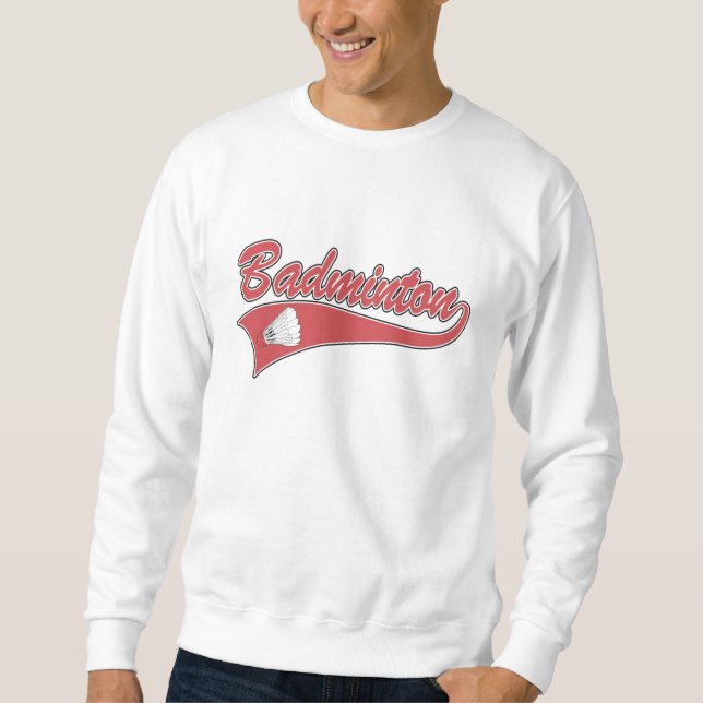 Badminton Sweatshirt (Vorderseite)