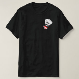 Badminton T - Shirt - Glücklicher Birdie Pocket