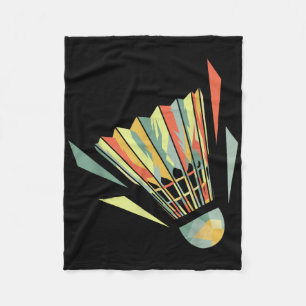 Badminton und Federball Fleecedecke