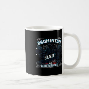 Badminton Vater Shuttle Legend Funny Sports Design Kaffeetasse