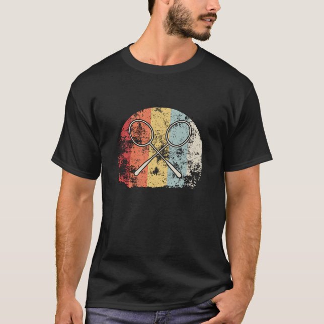 Badminton Vintag T-Shirt (Vorderseite)
