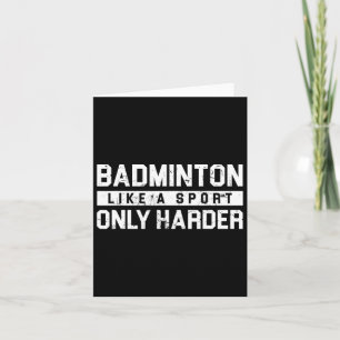 Badminton wie ein Sport-Lederschiff Karte