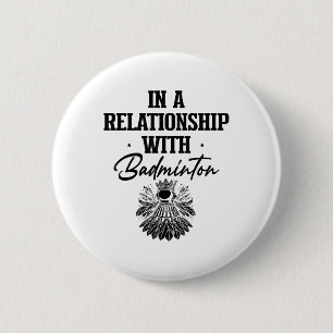 Badmintonspieler-Shuttle-Racket Erhalten Button