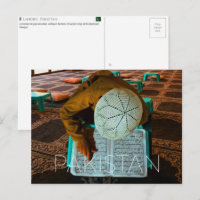 Badshahi-Moschee, Lahore, Pakistan Reise-Postkarte