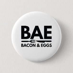 BAE Bacon und Eier Button