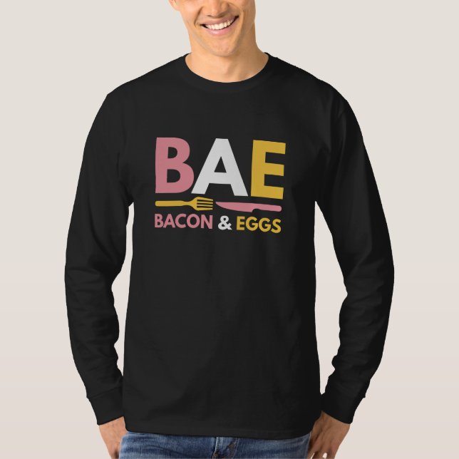 BAE Bacon und Eier T-Shirt (Vorderseite)