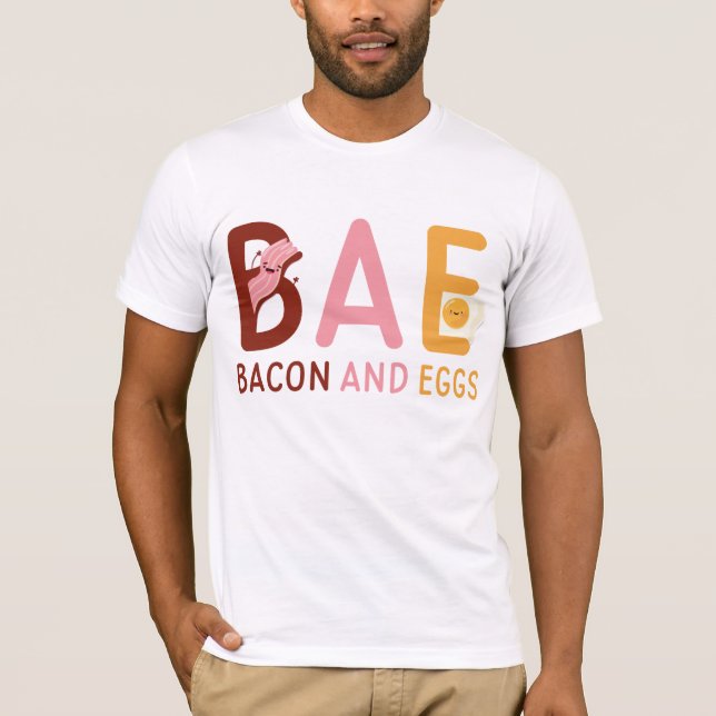 BAE Bacon und Eier T-Shirt (Vorderseite)