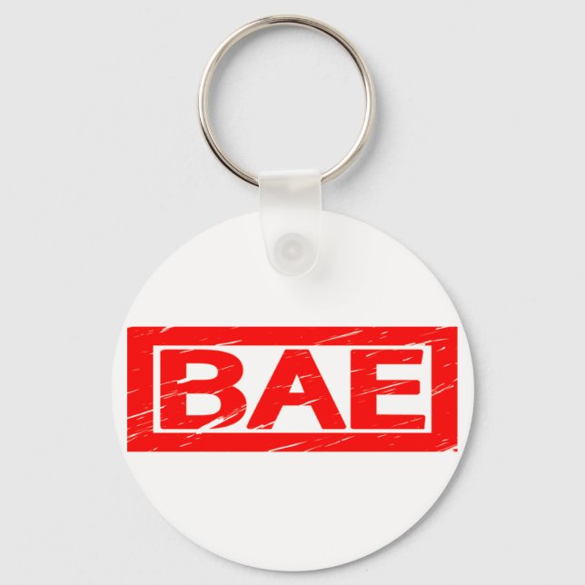 Bae-Briefmarke Schlüsselanhänger (Vorderseite)