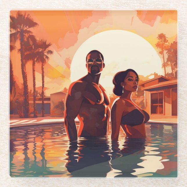 BAE-CATION #2 GLASUNTERSETZER (Vorderseite)