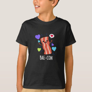 Bae-con Funny Bacon Pun T-Shirt