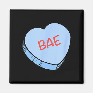 „bae“ Conversation Hearts Valentinstag Magnet