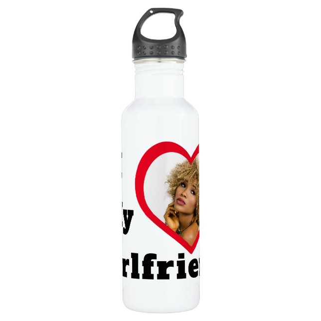 Bae Personalisiertes benutzerdefiniertes Foto I Li Edelstahlflasche (Vorderseite)