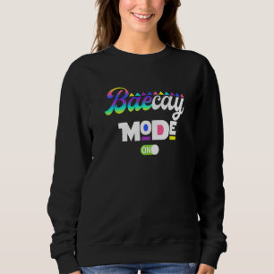 Baecay Mode on Boyfriend Girlfriend Travel Ehefrau Sweatshirt