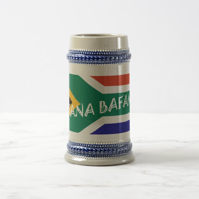 BAFANA BAFANA FLAGGE BIERGLAS (Mittel)