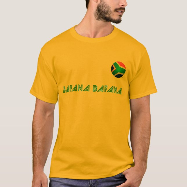 Bafana Bafana - Südafrika-Fußball T-Shirt (Vorderseite)