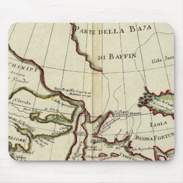 Baffin Bay Nordatlantik Mousepad (Vorne)