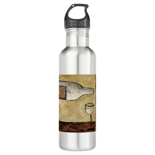 BAG03 weißes Wine.tif Edelstahlflasche (Vorderseite)