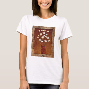 BAG12 weißes Flowers.tif T-Shirt